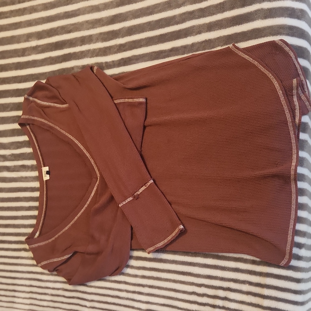Maroon long sleeve